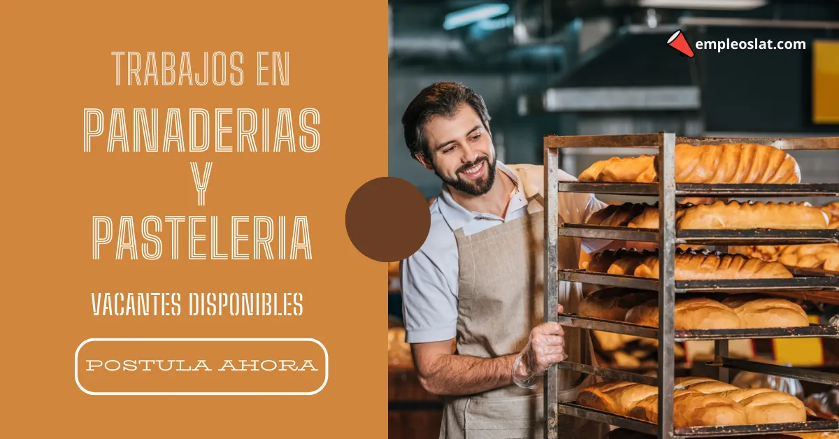Lee más sobre el artículo 🥖 EMPLEOS EN PANADERÍA Y PASTELERÍA 🍰